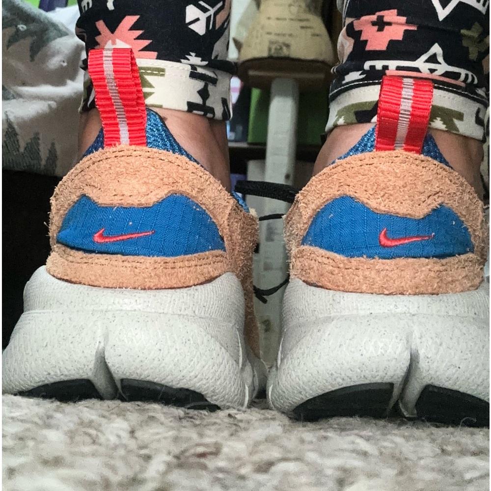 🤎♥️💙🏃♀️🏃♂️NIKE FREE RUN TRAIL DARK RUSSET RED RUNNING SHOES - Picture 13 of 16